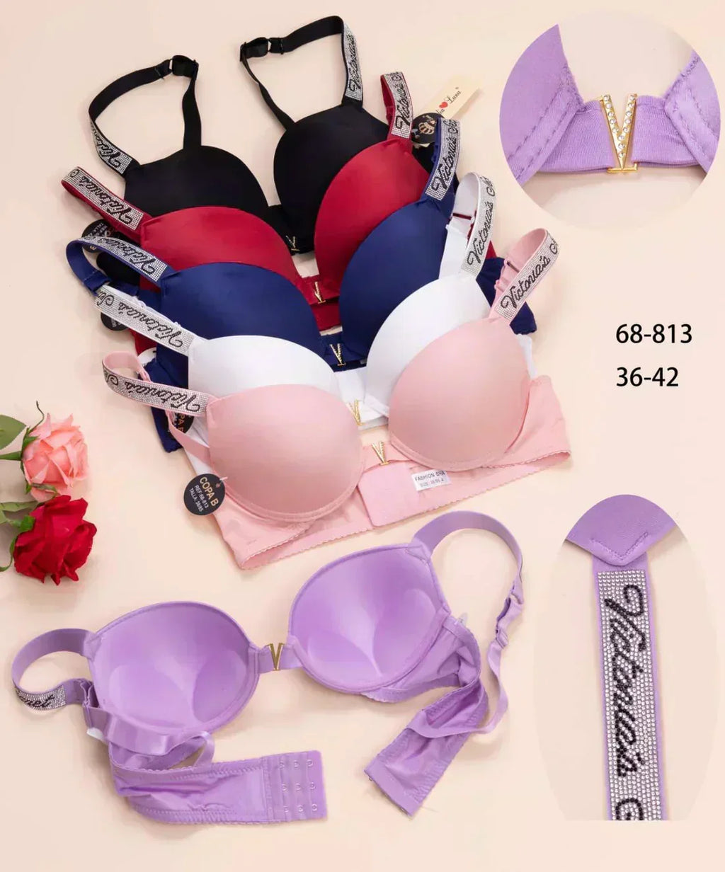 Ruby Luxe Diamond Bra Set ✨