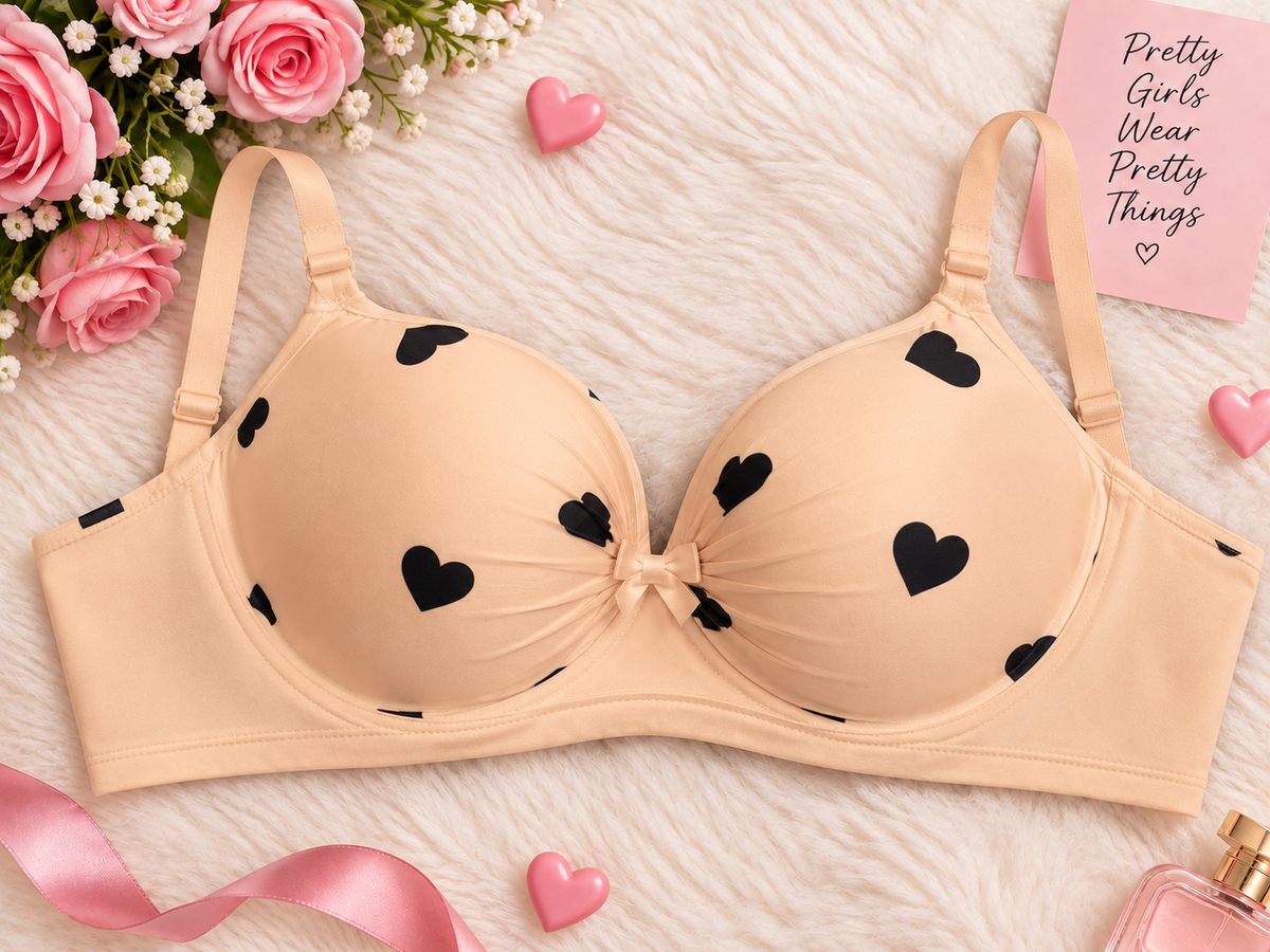 Pack of 5 Sunshine Heart Bra