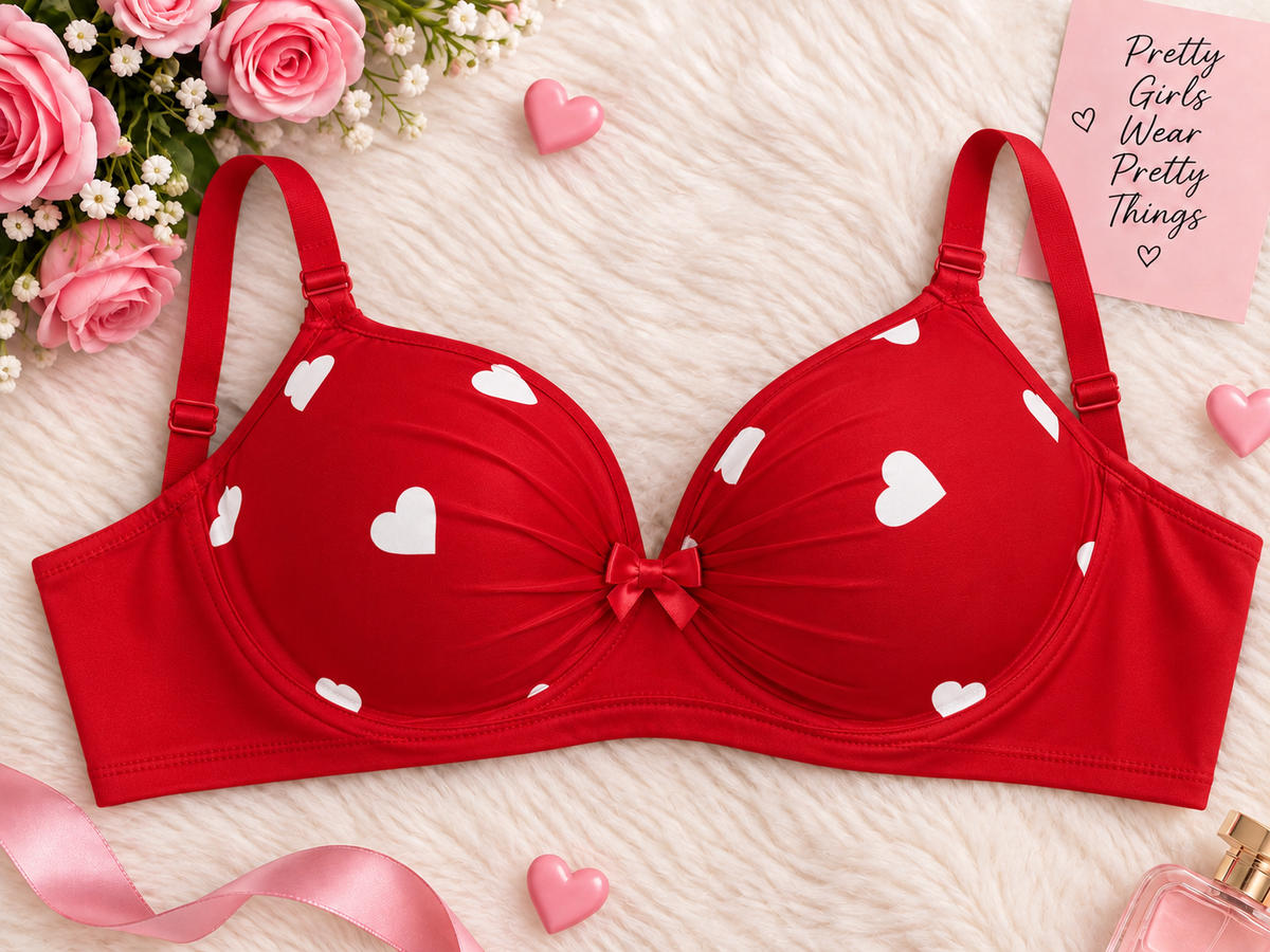 Pack of 5 Sunshine Heart Bra