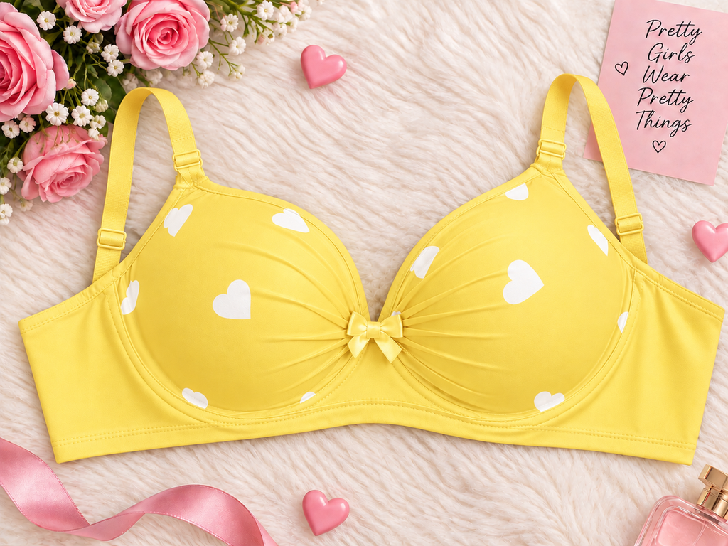 Pack of 5 Sunshine Heart Bra