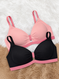 Pack of 3 DuoTone Comfort Push-Up Bra