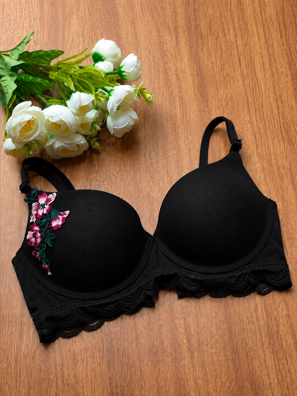 Pack of 3 Sunshine Blossom Push-Up Bra