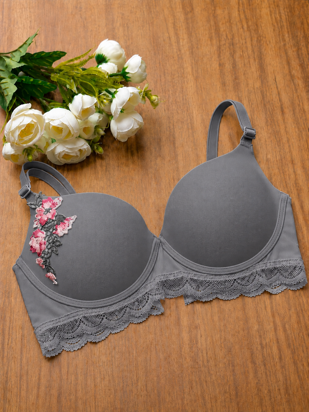 Pack of 3 Sunshine Blossom Push-Up Bra