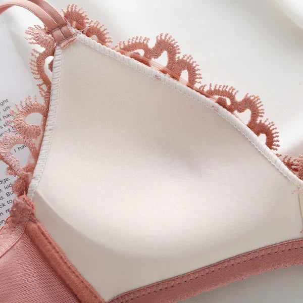 Pack of 3 Floral Design Push-Up Bra