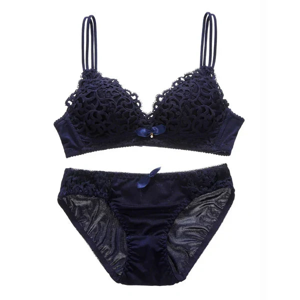 Pack of 3 Floral Design Push-Up Bra