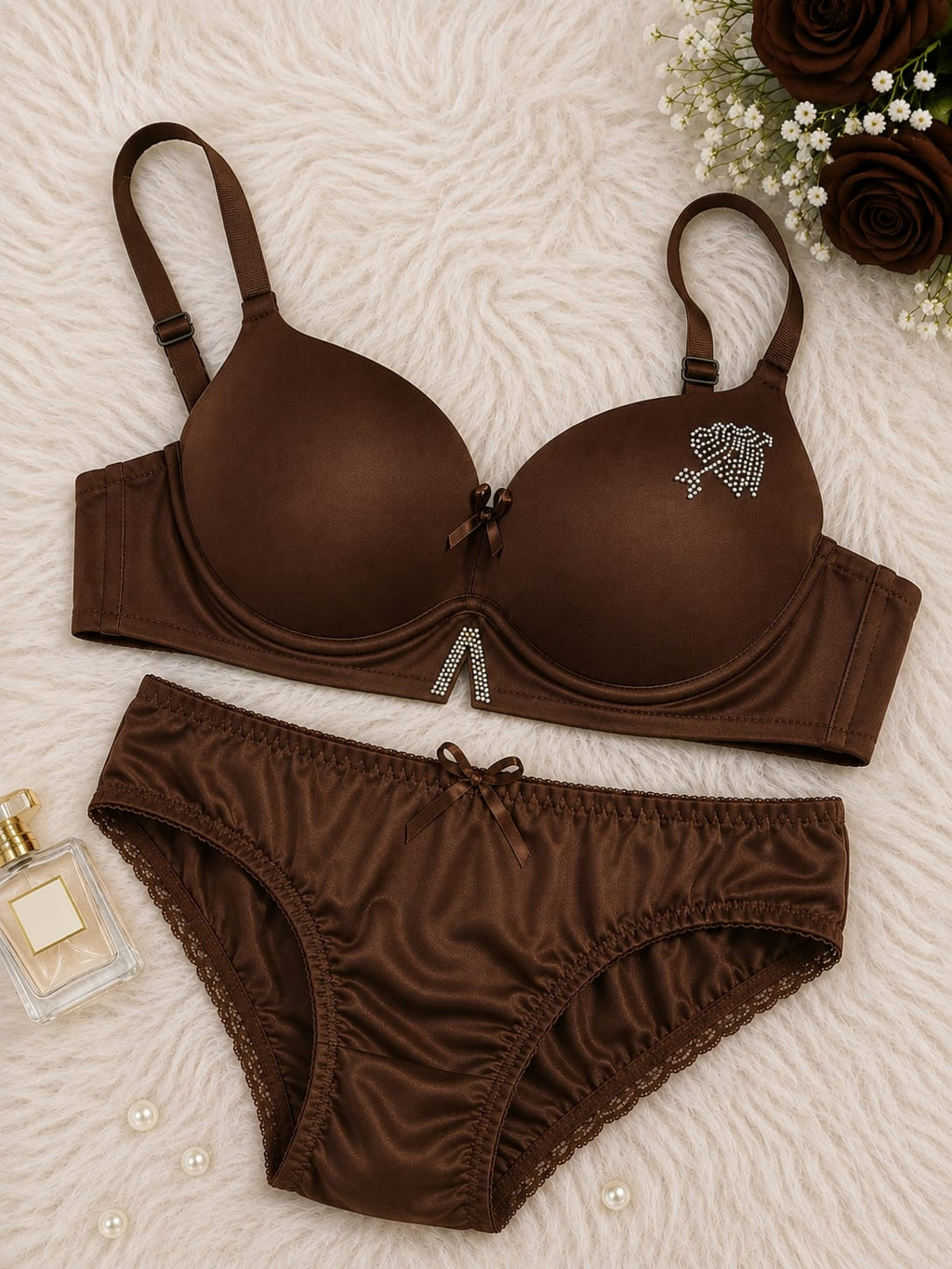 Pack of 3 Desire Push-Up Lingerie Set