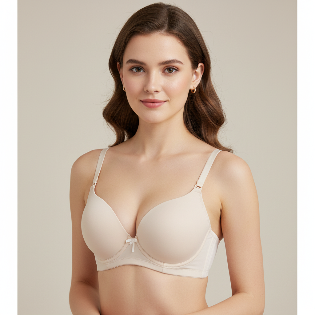 ✨Pack of 3 Seamless Push-Up Bra – Invisible Lift & Smooth Fit